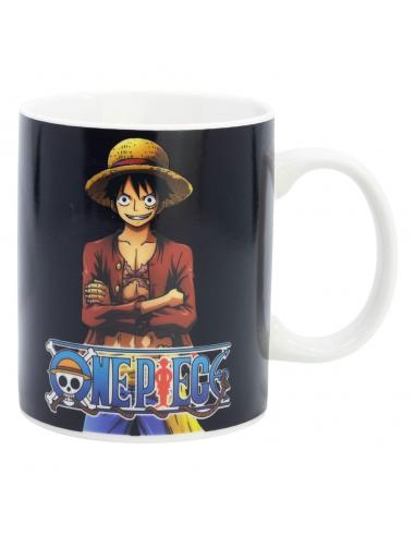 One Piece Taza sensitiva al calor Luffy 325 ml