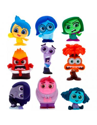 Set 9 figuras Del Reves 2 Disney Pixar 4cm