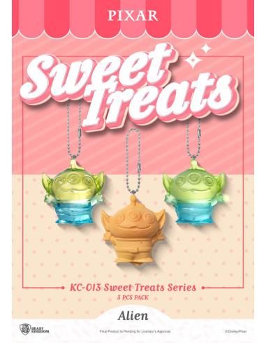 Pixar pack de 3 Llaveros Sweet Treats Series 4 cm