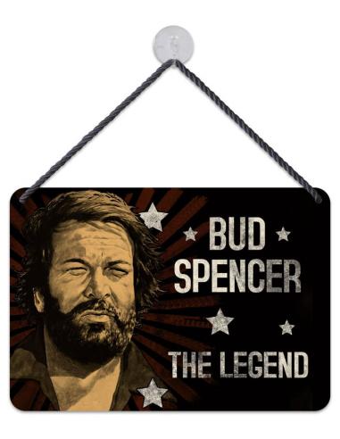 Bud Spencer Placa de Chapa The Legend 16,5 x 11,5 cm