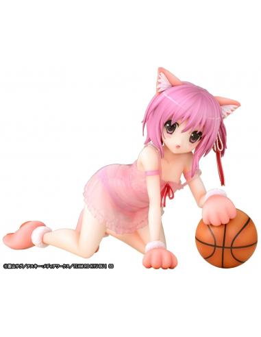 Ro-Kyu-Bu: Fast Break! Estatua PVC 1/7 Tomoka Minato Kemomimi Lingerie Ver. 18 cm