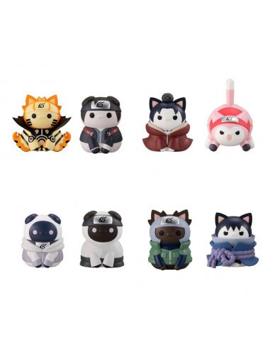 Naruto Shippuden Mega Cat Project Figuras 3 cm Nyaruto! Ver. Break out! Fourth Great Ninja War Surtido (8)