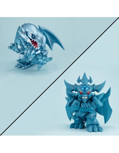 Yu-Gi-Oh! Duel Monsters Estatuas PVC Megatoon Blue Eyes White Dragon & Obelisk the Tormentor (with gift)