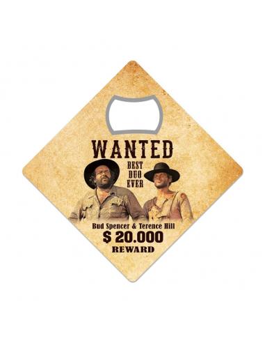 Bud Spencer & Terence Hill abrebotella magnético Wanted