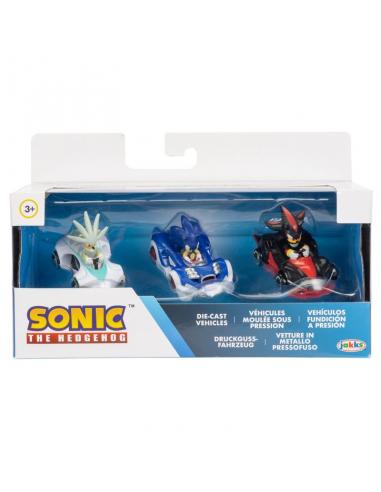 Blister 3 vehiculos Sonic the Hedgehog
