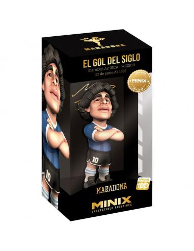 Figura Minix Gol del siglo Maradona 12cm
