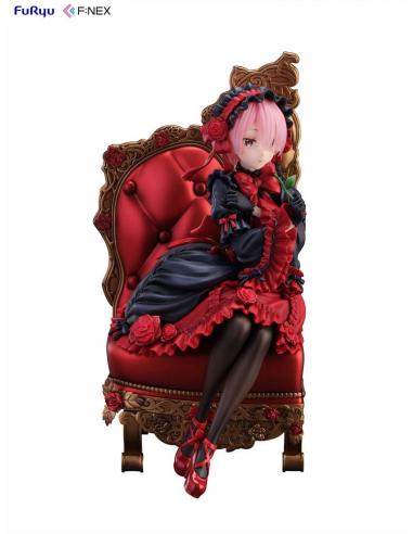 Re:ZERO -Starting Life in Another World F:NEX estatua PVC 1/7 Ram Gothic Ver. 20 cm
