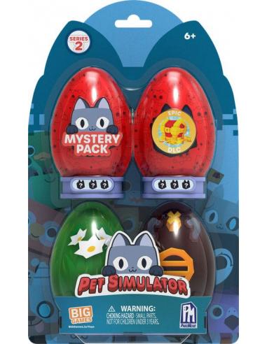 Pet Simulator: Core Minifigure 4-Pack Wave 2 Assortment (4)