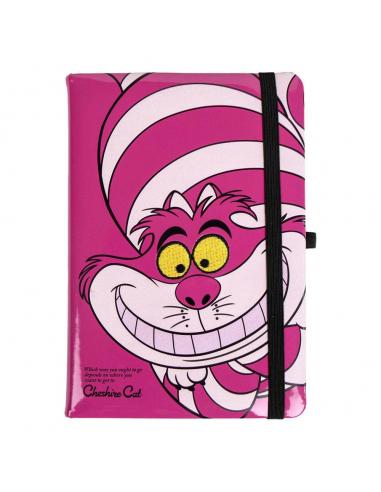 Disney Libreta Premium A5 Alicia en el Pais de las Maravillas Gato de Cheshire