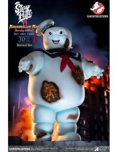 Ghostbusters Estatua Soft Vinyl Stay Puft Marshmallow Man Burning Edition Normal Version 30 cm