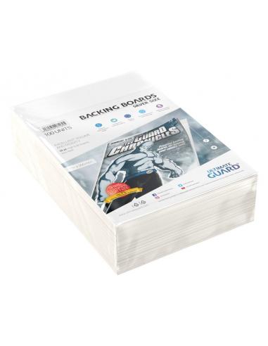 Ultimate Guard Comic Backing Boards Silver Size (100)