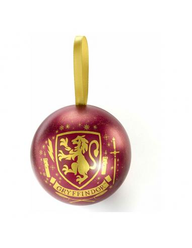 Harry Potter Bola de Navidad con collar Gryffindor