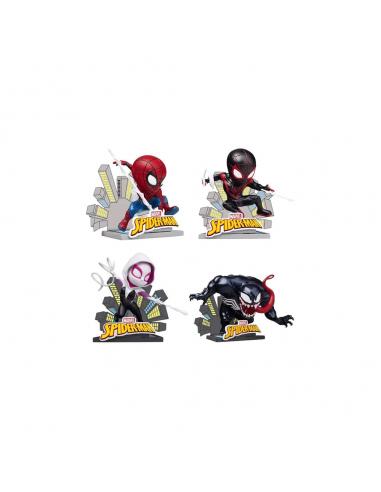 Marvel Figuras mini Hero Box Attack Series Spider-Man 8 cm Expositor (6)