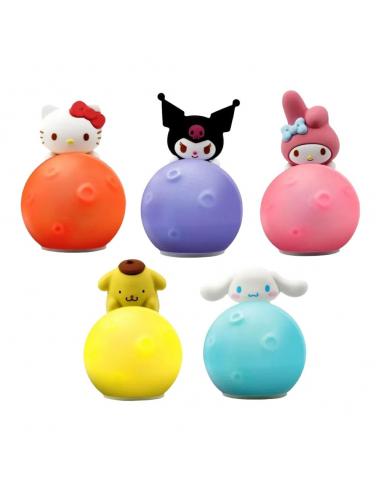 Sanrio Figuras mini Little Moon Light Series Hello Kitty and Friends 8 cm Expositor (12)