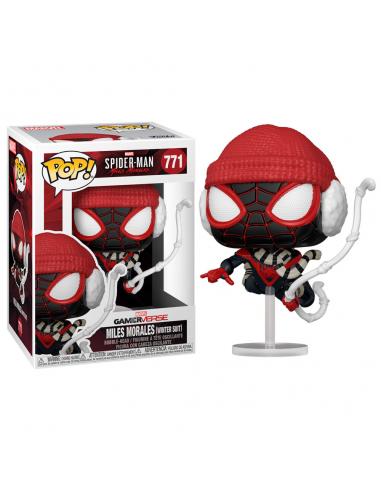 Funko POP Marvel Spiderman Miles Morales Winter Suit
