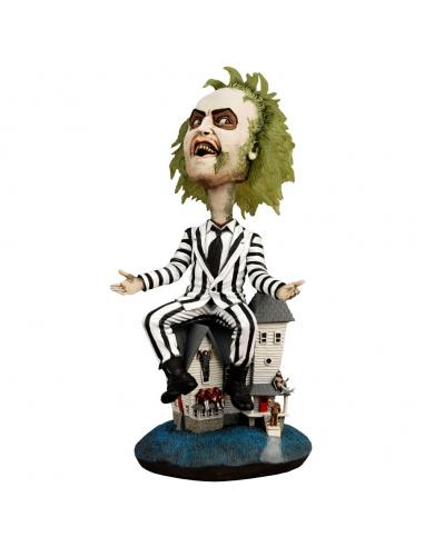 Figura Beetlejuice 1988 Striped Suit Head Knocker Beetlejuice 20cm