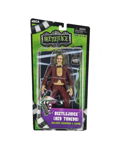 Figura Beetlejuice 1988 Red Tuxedo Beetlejuice 18cm