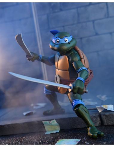 Tortugas Ninja (Cartoon) Figura Ultimate Leonardo VHS 18 cm