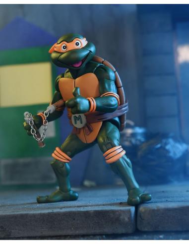 Tortugas Ninja (Cartoon) Figura Ultimate Michelangelo VHS 18 cm