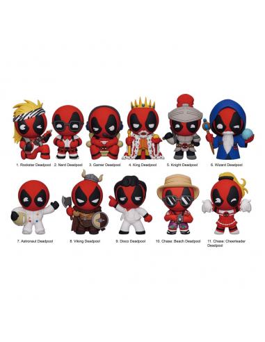Marvel Colgantes PVC Deadpool Series 6 Expositor (24)