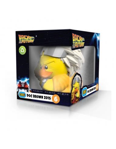 Regreso al futuro Tubbz Figura PVC Doc Brown 2015 Boxed Edition 10 cm