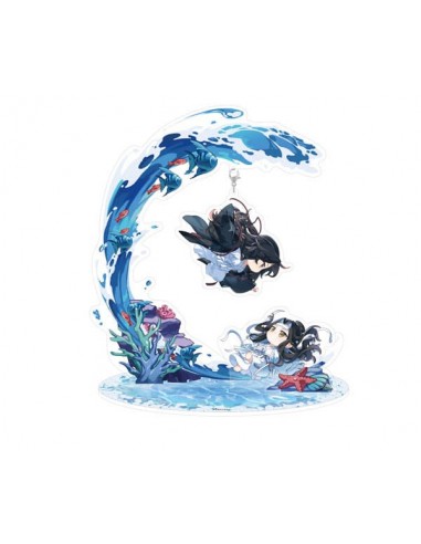 Grandmaster of Demonic Cultivation diorama acrilico Wei Wuxian & Lan Wangji Zhao Xi Chi Ver. 18 cm