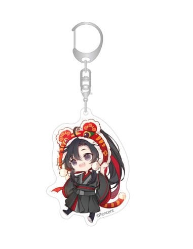 Grandmaster of Demonic Cultivation Llavero Wei Wuxian Chibi Style 7 cm