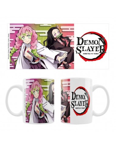 Demon Slayer Taza Cerámica Mitsuri & Nezuko