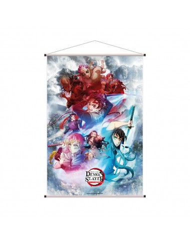 Demon Slayer Póster Tela Swordsmith Village Arc Ver. A 60 x 90 cm