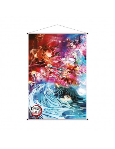 Demon Slayer Póster Tela Swordsmith Village Arc Ver. B 60 x 90 cm