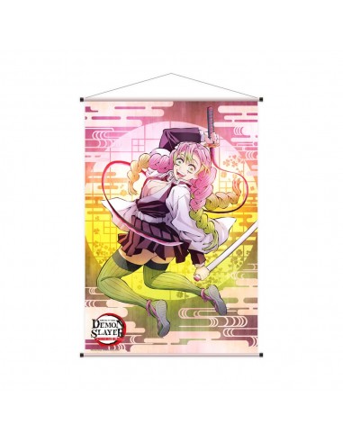 Demon Slayer Póster Tela Mitsuri 60 x 90 cm