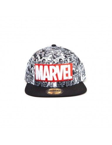 Marvel Comics Gorra Snapback Classic Red & White Logo