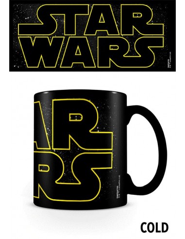 Star Wars Taza sensitiva al calor Logo Characters