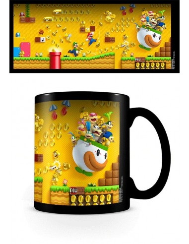 Super Mario Bros. Taza sensitiva al calor Gold Coin Rush