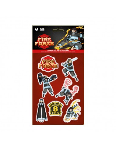 Fire Force Set de Pegatinas