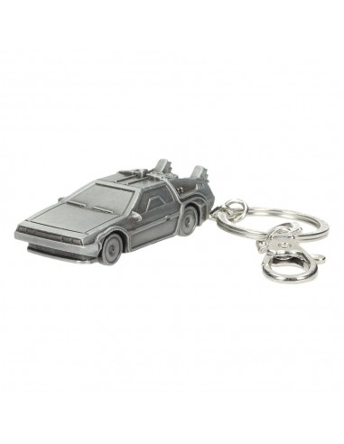 Regreso al Futuro Llavero metálico DeLorean 7 cm