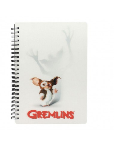 Gremlins Libreta Efecto 3D Gremlins White
