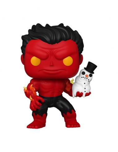Marvel POP! Vinyl Figura Holiday Red Hulk 9 cm