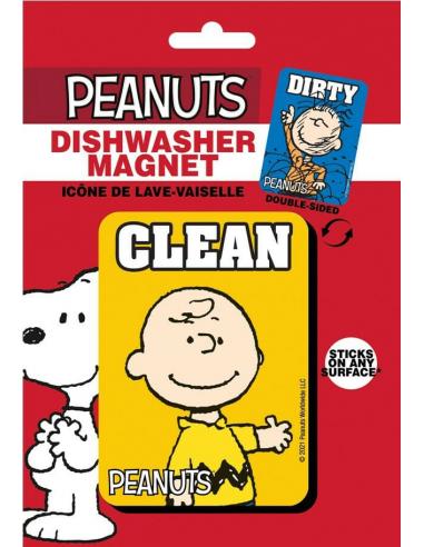 Peanuts: Clean Dirty Dishwasher Magnet
