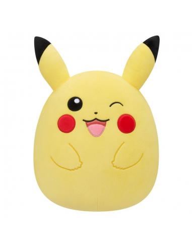 Pokémon Peluche Squishmallows Jumbo Winking Pikachu 51 cm
