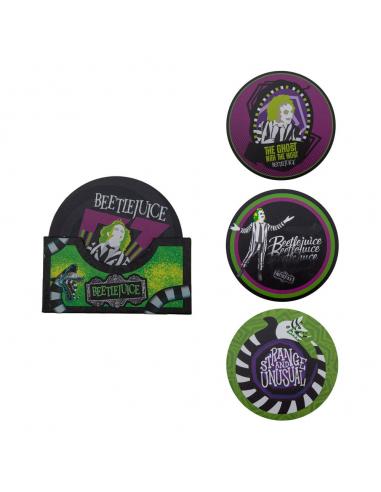 Beetlejuice Pack de 4 Posavasos