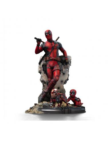 Deadpool 3 Estatua 1/10 Art Scale Deadpool 21 cm