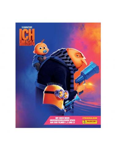 Gru 4: Mi villano favorito Sticker Collection Álbum para Cromos *Edición Alemán*