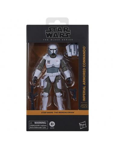 Figura Imperial Armored Commando The Mandalorian Star Wars 15cm