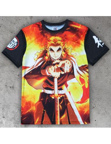 Demon Slayer: Kimetsu no Yaiba Camiseta Kyojuro Rengoku  talla L