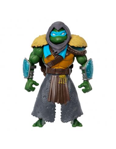 MOTU x TMNT: Turtles of Grayskull Figura Stealth Armor Leonardo 14 cm