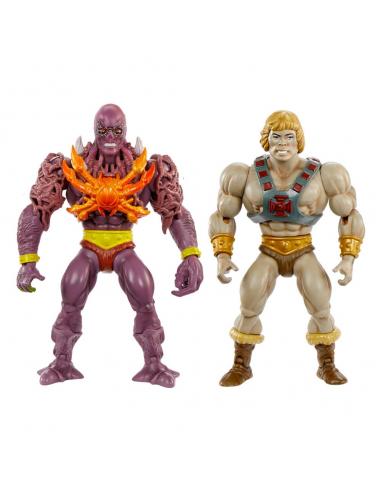Masters of the Universe x Stranger Things Origins Pack de 2 Figuras He-Man & Vecna 14 cm
