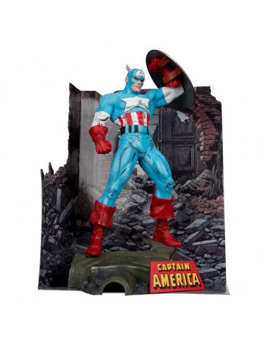 Marvel PVC Estatua PVC 1/6 Captain America (The Amazing Spider-Man #323) 28 cm