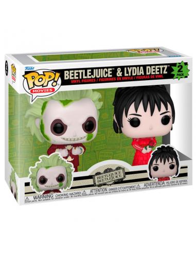 Blister 2 figuras POP Beetlejuice 2 - Beetlejuice &#38; Lydia Deetz