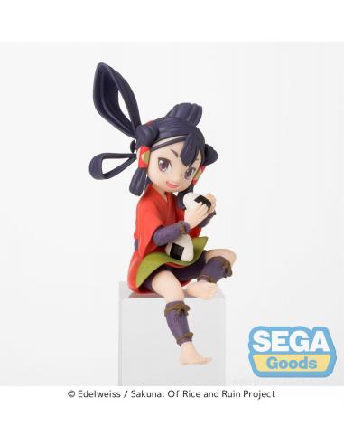 Sakuna: Of Rice and Ruin Estatua PVC PM Perching Sakuna Anime Ver. 14 cm
